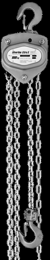 Stirnrad-Flaschenzug, 2 t, Hub: 20 m