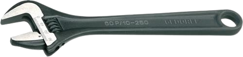 Rollmaulschlüssel, bis SW 63 mm, verchromt