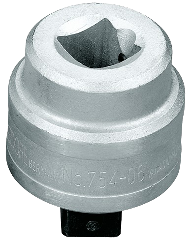 Aufsteckknarre rechts, 1" Vierkant