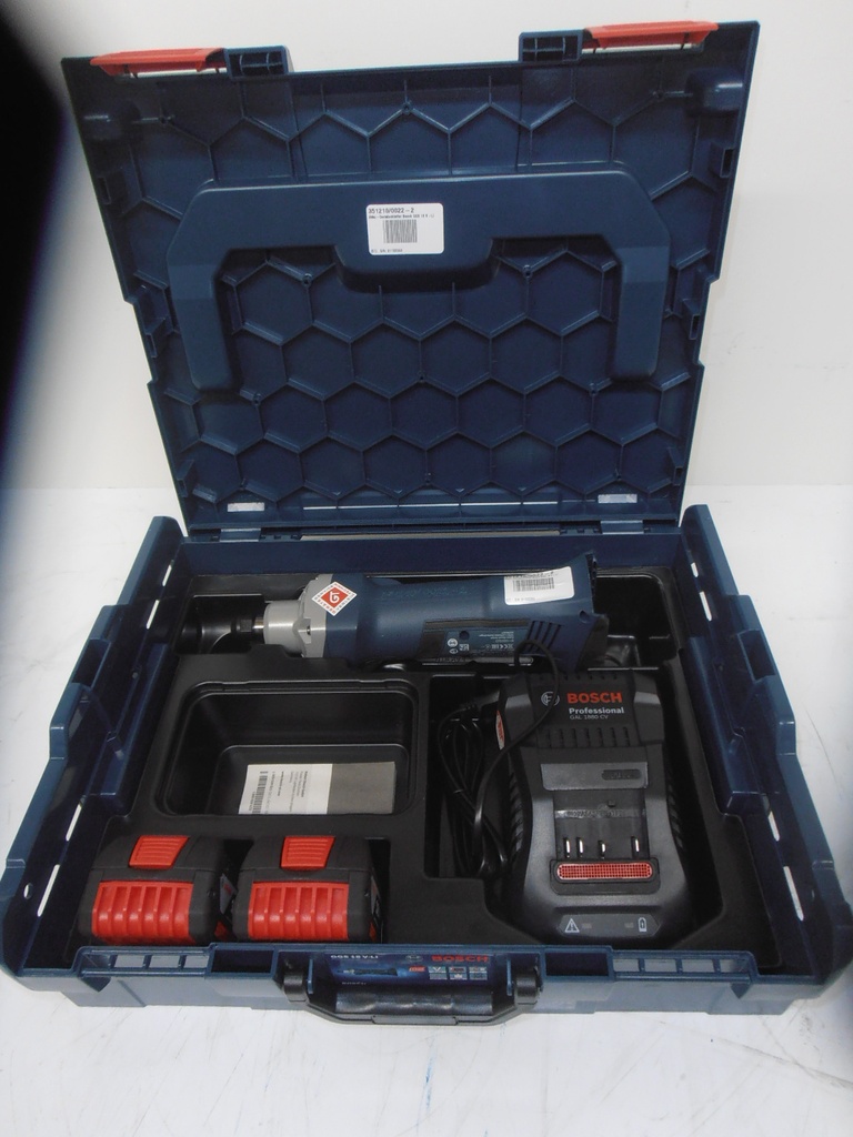 Geradschleifer, Ø 6 mm, Akku 18 V, 4 Ah, Bosch, GGS18V-LI, 22000 U/min