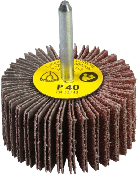 Fächerschleifer 25 x 15 mm, Edelstahl, Metall Universal, KM 613 Inox K 80