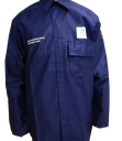 Flammschutz-Hemd; Größe 51 - 52; marineblau; JOSTEN Antistatik