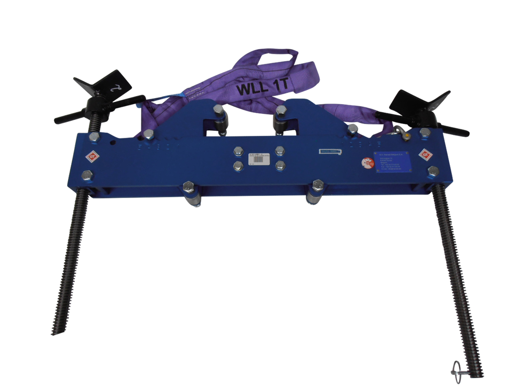 Rohrheber Pipe Rack Jack, 16" / DN400, 2500 kg, Hub: min. 150 mm, B&R, Typ MS 1