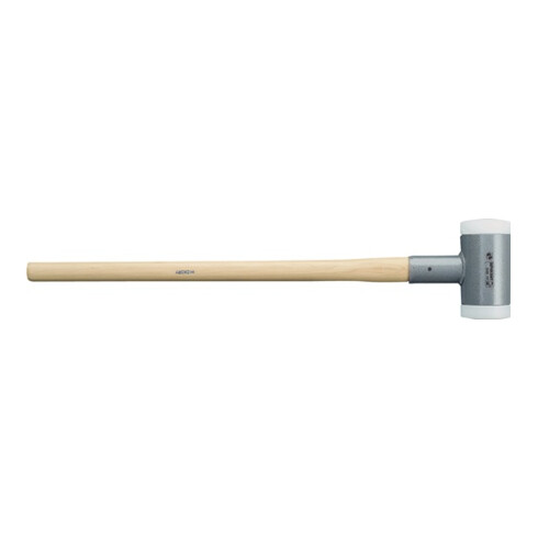 Vorschlaghammer, Nylon weiß, Ø 100 mm, 7 kg, rückschlagfrei