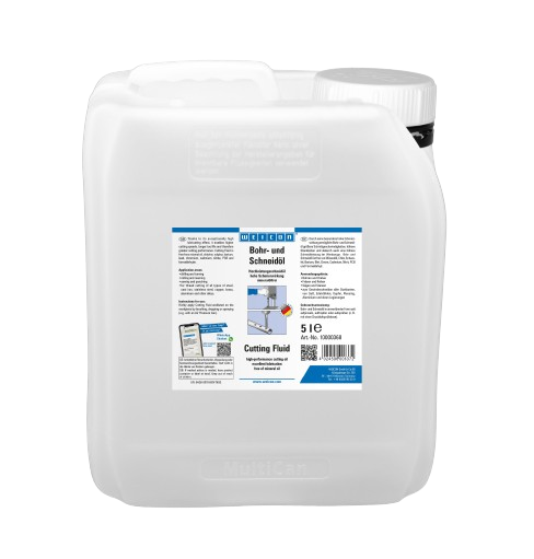 Hochleistungsschneidöl, 5 L, mineralölfrei, Weicon