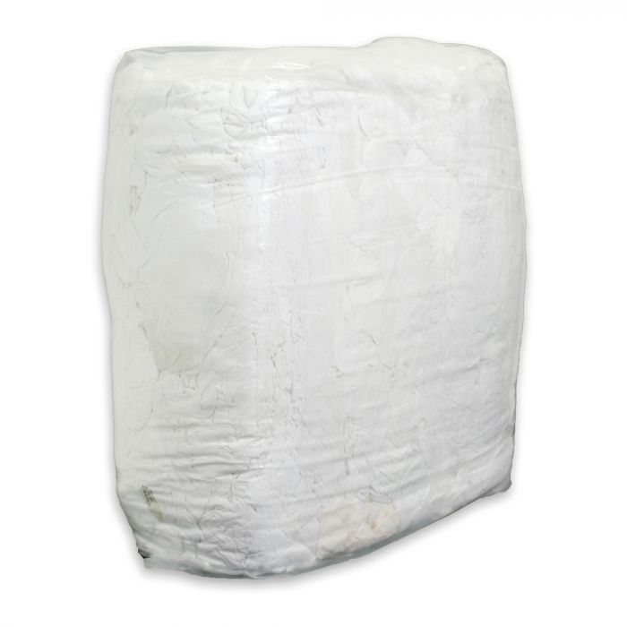 Putzlappen (Putzfetzen) Trikot, weiß, 25 kg