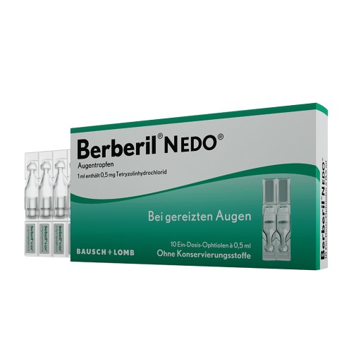 Augentropfen Berberil 10x0,5ml