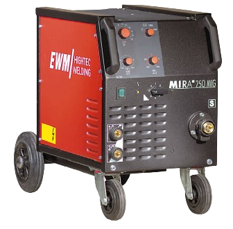 MIG/MAG-Schweißgerät, 400V, 250 A, EWM MIRA 250, gasgekühlt