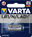 Primärknopf-Batterie; 1,5 V; Alkali-Mangan; Varta LR1/N/Lady (4001)