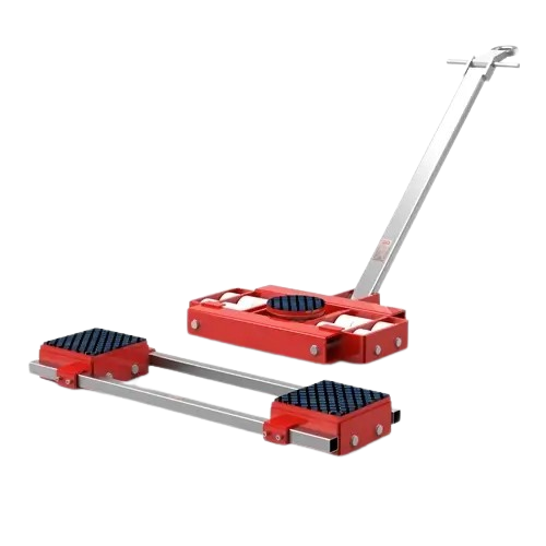 Transportfahrwerk, h= 180 mm, im Satz 60 t, GKS, 1x lenkbar/2x starr