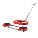 Transportfahrwerk, h= 180 mm, im Satz 60 t, GKS, 1x lenkbar/2x starr