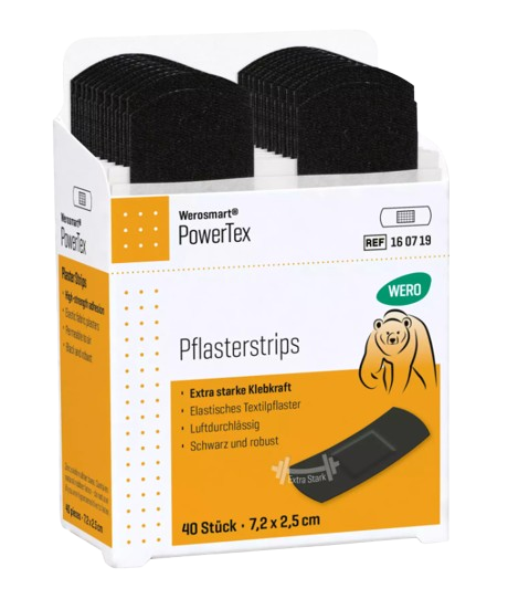 Pflasterstrips, 7,2 x 2,5 cm, 40 Stück