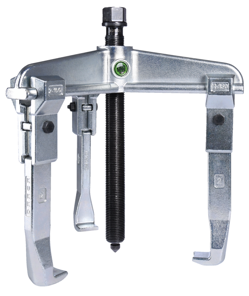 Abzieher, 3-armig, Spannweite 200 mm/-tiefe 150 mm, 7 t, KUKKO, 30-20