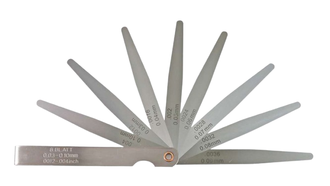 Fühlerlehre Spion 0,03-0,10mm