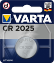 Primärknopf-Batterie; 3 V; Lithium Knopfzelle; Varta CR2025 (6025)