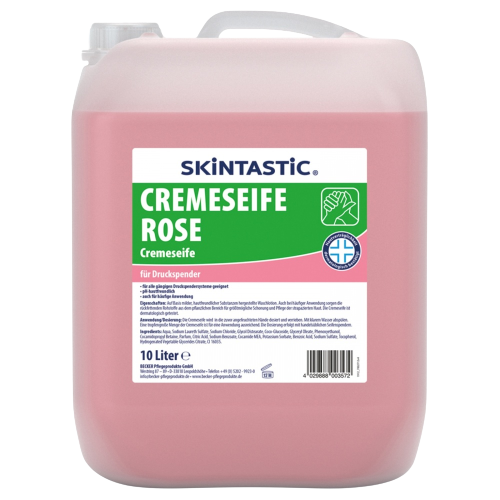 Cremeseife Rosé, Kanister 10 Liter