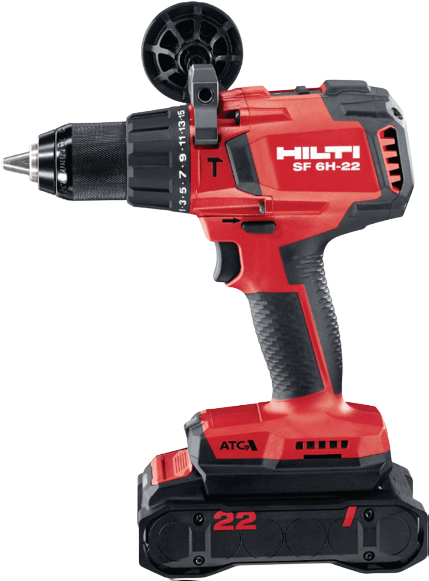 Schlagbohrschrauber, bis 13 mm, Akku, 21,6 V, 4 Ah, 80 Nm, HILTI, SF 6H 22 Nuron