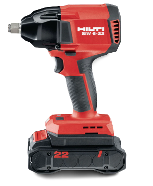 Schlagschrauber, 1/2", Akku, 22V, 4,0 Ah, 300/450 Nm, HILTI, SIW 6-22, Nuron