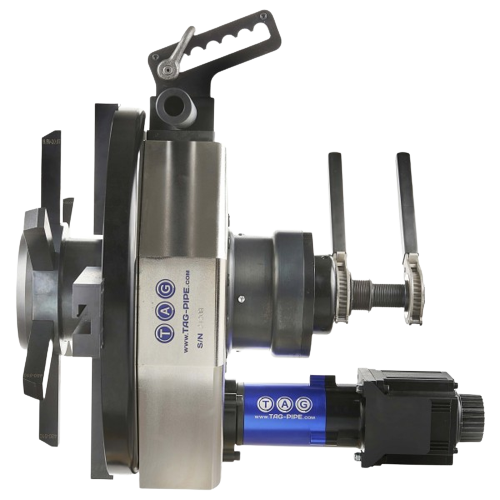 Rohranfasgerät, Ø 72 bis 400mm, 230V, TAG, PREP 16, innenspannend