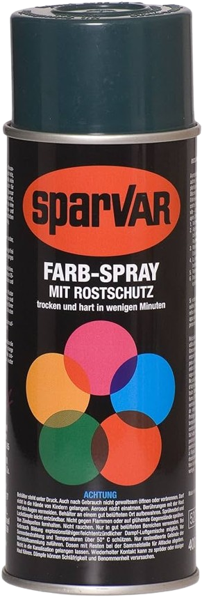 Lackspray/Sprühlack, Gelborange, glänzend, Sparvar, RAL 2000, 400 ml