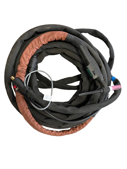 WIG-Schlauchpaket, 16 m, Migatronic SR26 LK/FR, gasgekühlt