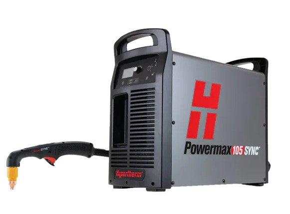 Plasmaschneidgerät, bis 50 mm, 400 V, 30 bis 105 A, Hypertherm Powermax 105 SYNC