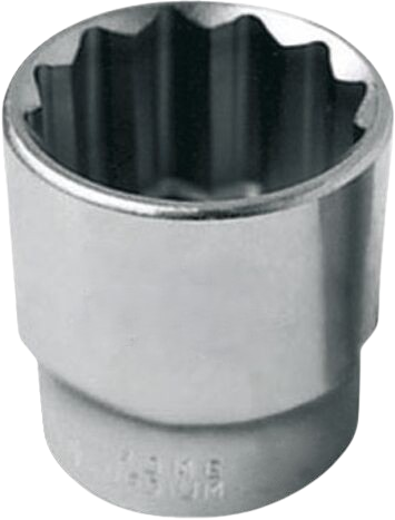 Stecknuss, SW 2 3/4", 1" Vierkant, verchromt