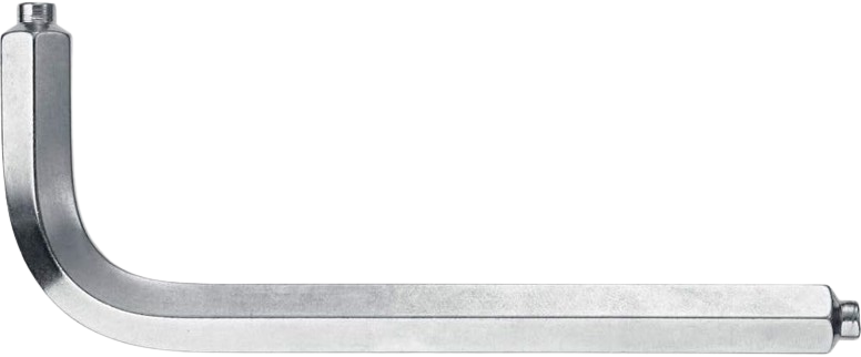 Innensechskantschlüssel neutral, SW 10 mm, mit Zapfen (25 Stück)