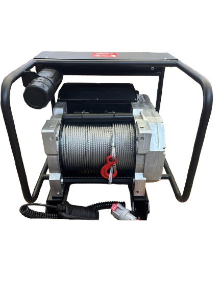 Seilwinde, 400 V, 0,8 t, Greifzug, Carol, BT 800, 60m Seil (Ø 8 mm)