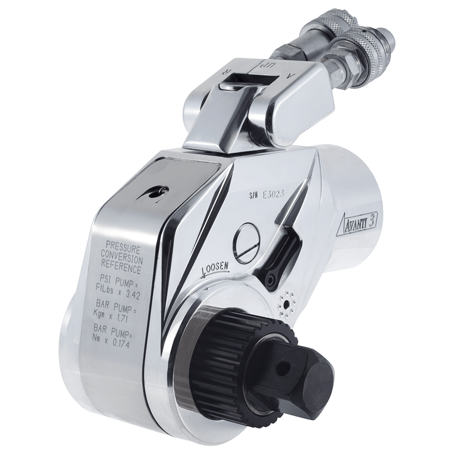 Drehmomentschrauber-Set, hydr. bis 4025 Nm, vierkant 1“, Hytorc