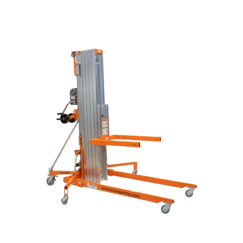 Materiallift Snorkel, ML25I, Hub 7,6 m, inkl. seitl. Stützen, Tragkraft 272 kg