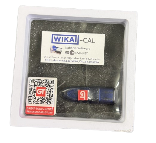 Log-Template USB-Dongle, für Software WIKA-Cal,  Zubehör für Wika Druckmessgerät