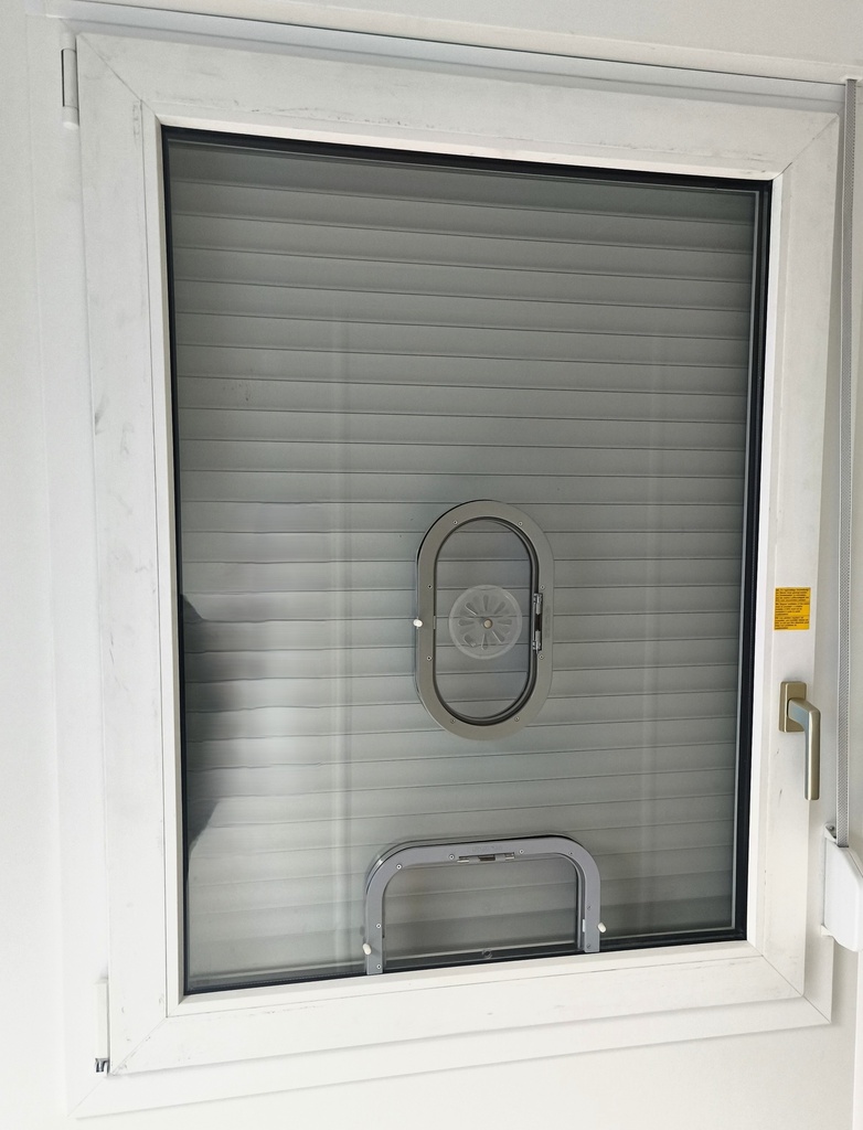 Kassenfenster links inkl. Verglasung, Durchreiche, Durchspreche