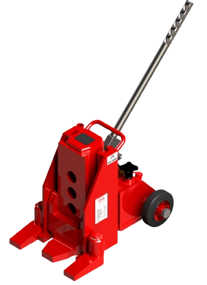 Maschinenheber, hydr., 5 t, BH=256 mm, Hub: 140 mm, GKS, V5