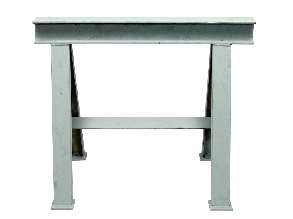 Montagebock, h= 800 mm, max. 4 t, schwere Bauart