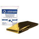 Arznei-Rettungsdecke gold/silber