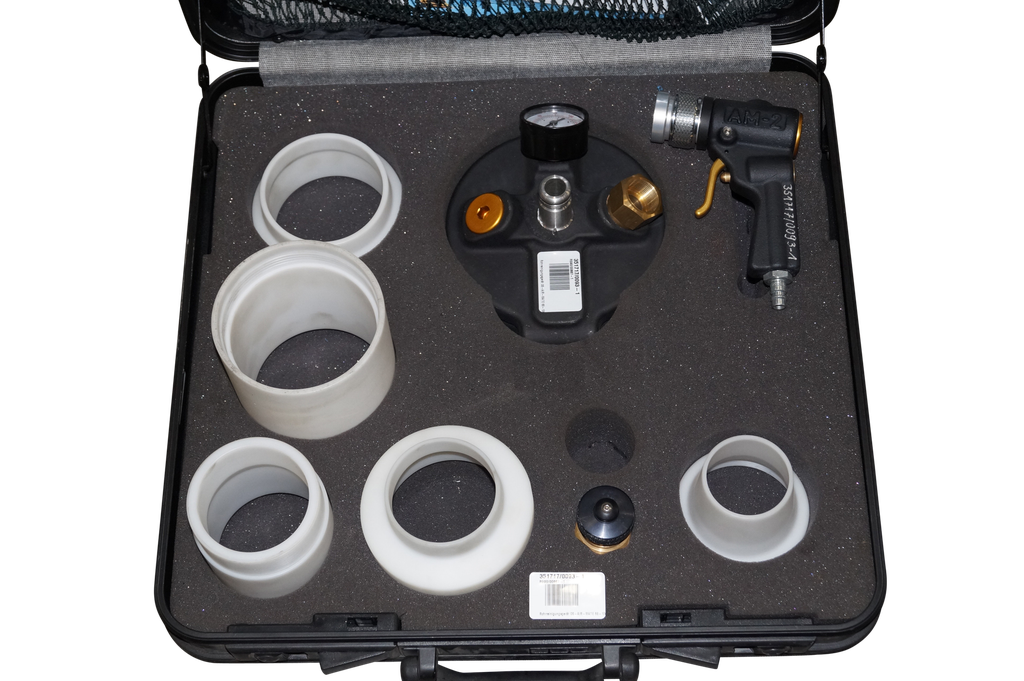 Rohrreinigungsgerät, für Rohr-Ø 68 bis 100 mm, Druckluft, GS, AIR-MATE