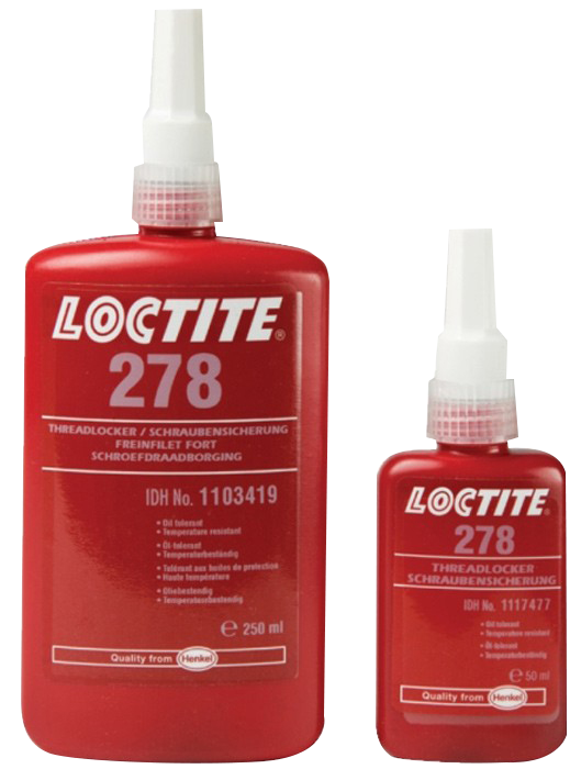 Schraubensicherung; 250 ml; Methacrylatbasis; 42 Nm (M 10); Loctite 278