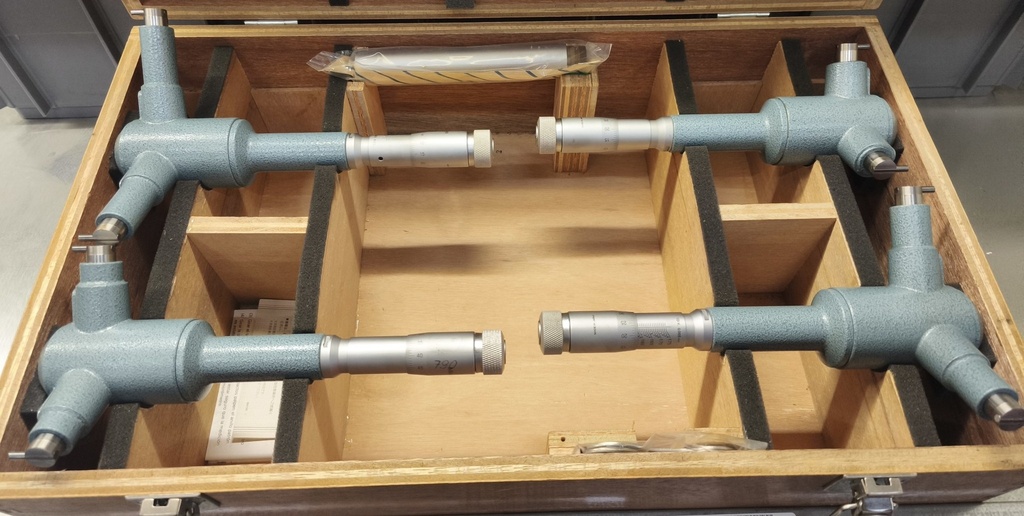 3-Punkt Innenmessschraube Holtest im Satz, 100-200 mm (4 Stk.)