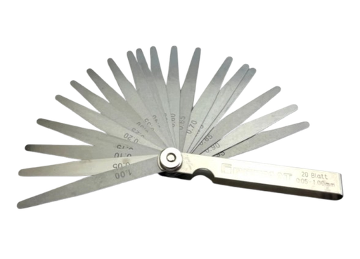 [382090/0002] Fühllehren-Satz  0,05 - 1 mm, l=100 mm