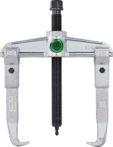[381910/0003] Abzieher, 2-armig, Spannweite 160 mm/-tiefe 162 mm, 6 t, KUKKO, 20-2