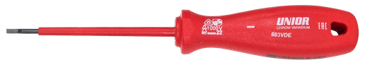 [381510/0013] Schraubendreher Flach 4,0mm isoliert