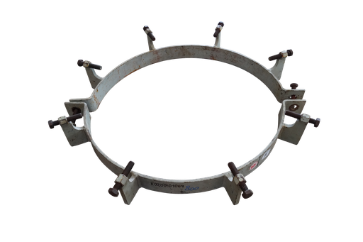 [321710/0024] Rohraußenzentrierung, DN 800 / 32 Zoll, Eigenbau, leichte Ausführung