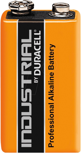 [111710/0027] Batterie 9,0V Block Duracell (6F22/6LF22/6LR61)