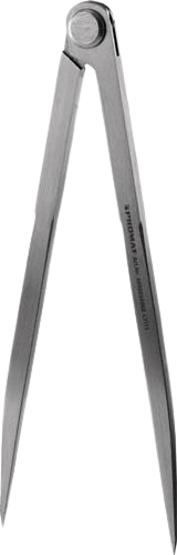 [382020/0040] Spitzzirkel, 200 mm, ohne Stellbogen