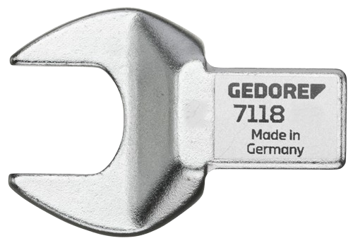 [351623/0081] Einsteckmaulschlüssel, SW 21, SE 14 x 18, Gedore