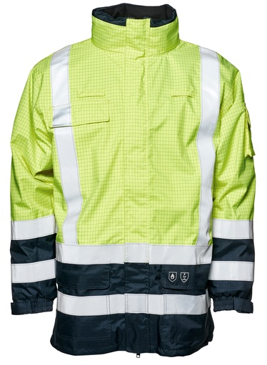 [101019/0045] Multinormjacke Elka Securetech gelb/marine Gr. XXXL