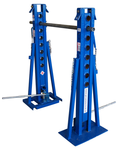 [341395/0055] Bobinen-Heber, Trommelabroller, hydraulisch, 2t