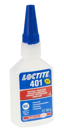 [111010/0052] Sofortklebstoff; 20 g; universell einsetzbar; hohe Festigkeit; Loctite 401