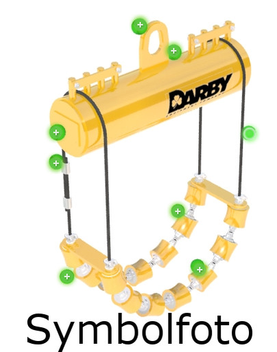 [319024/0011] Roller Cradle, 12" - 24" / DN 300 - DN 600, 14 t, Vietz